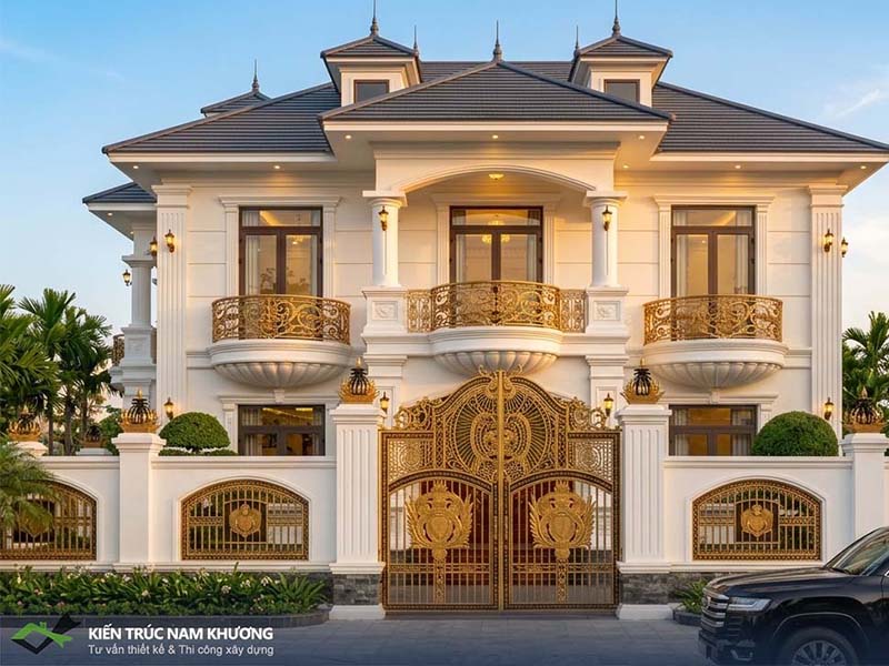 Thiết Kế Biệt Thự 2 Tầng Mái Nhật Đẳng Cấp: Tối Ưu Công Năng & Chuẩn Phong Thủy