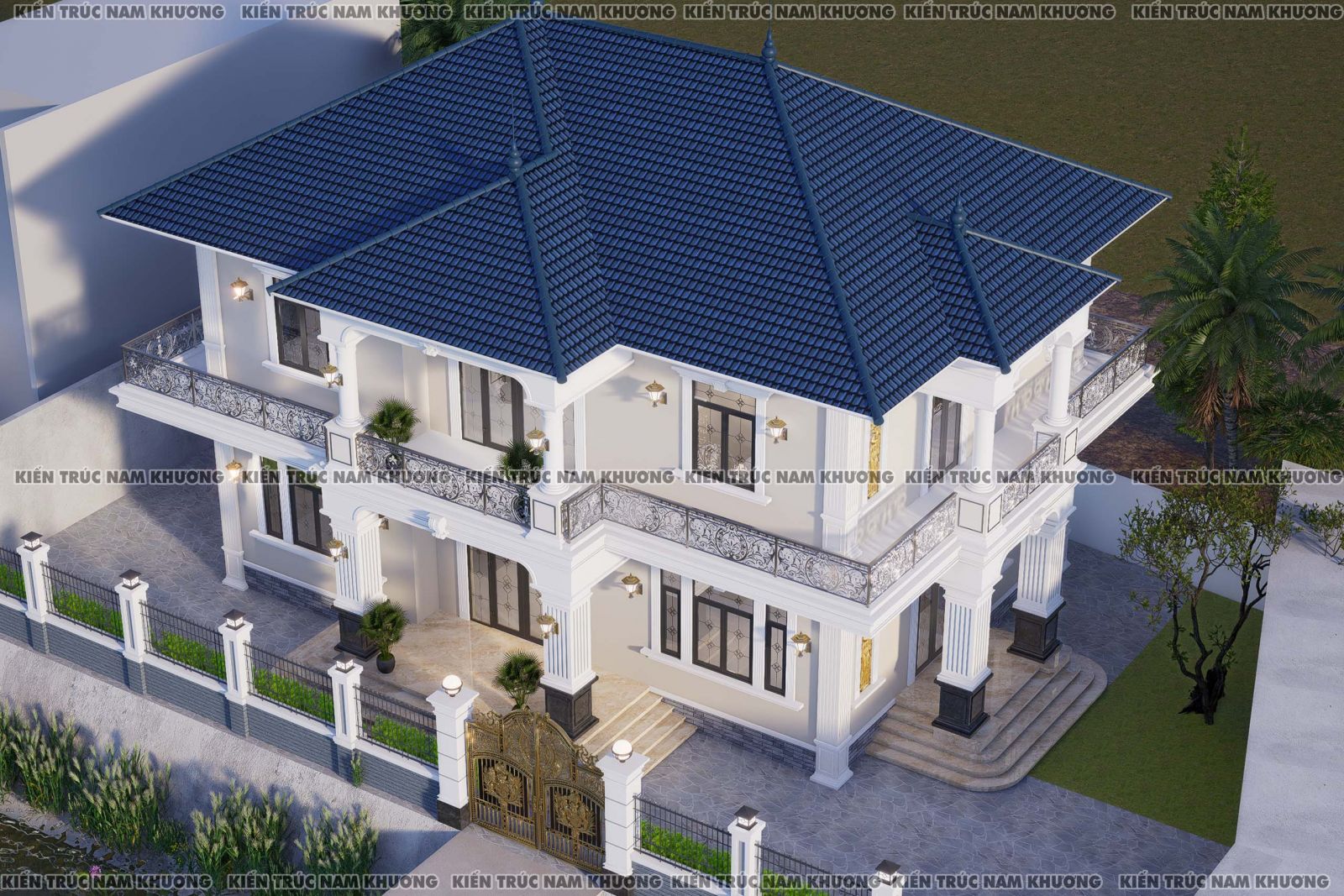 Thiết kế ngoại thất biệt thự 
