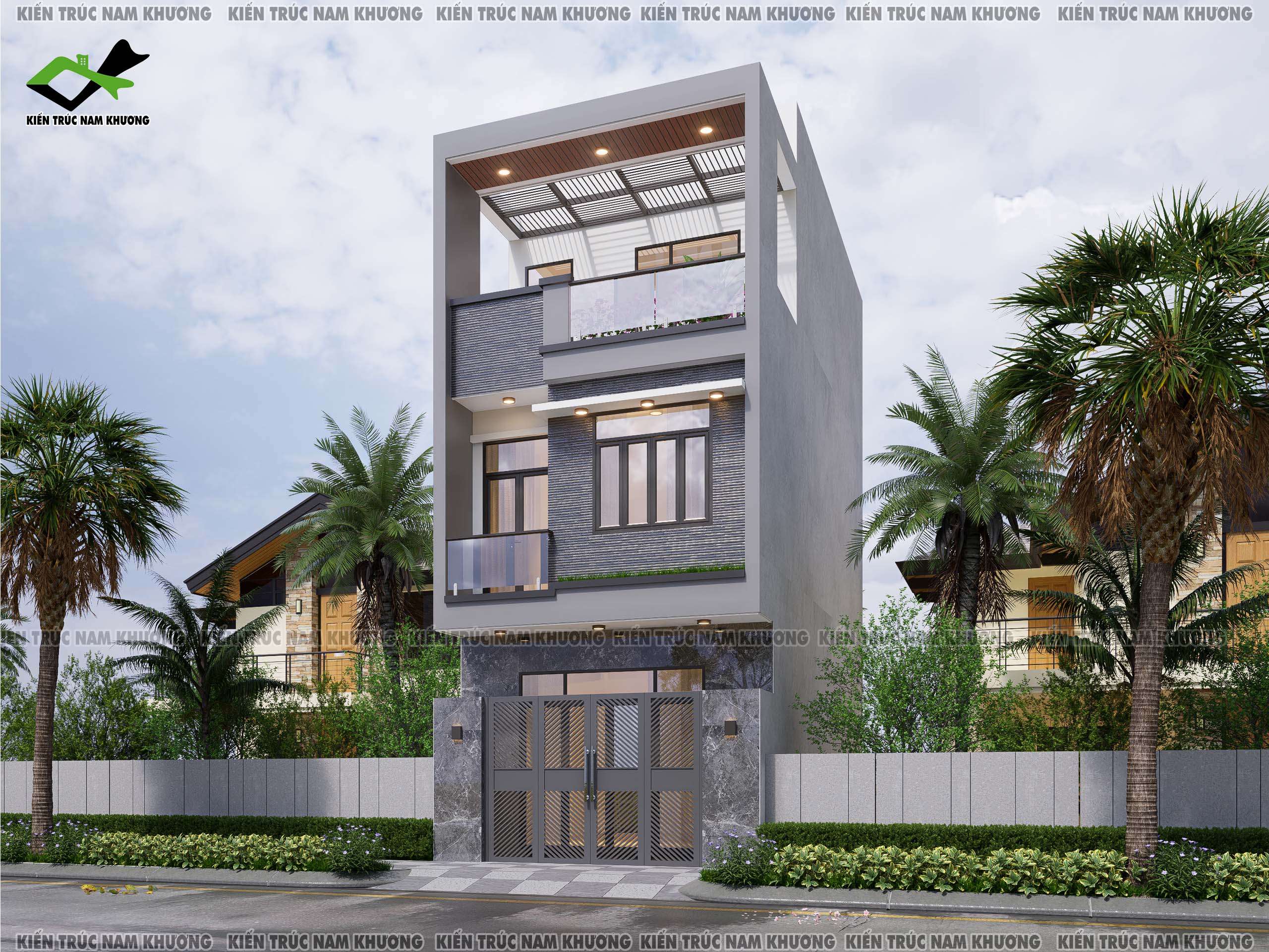 Thiết kế nhà đẹp 5 mét 