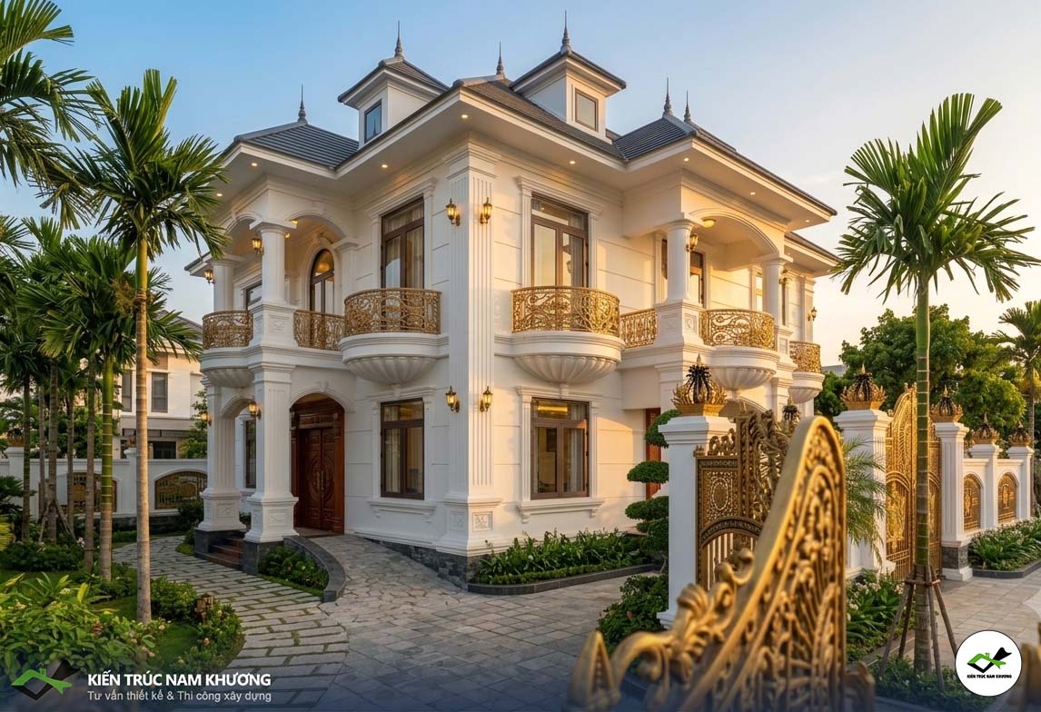 Mẫu nhà mái nhật 2 tầng đẹp