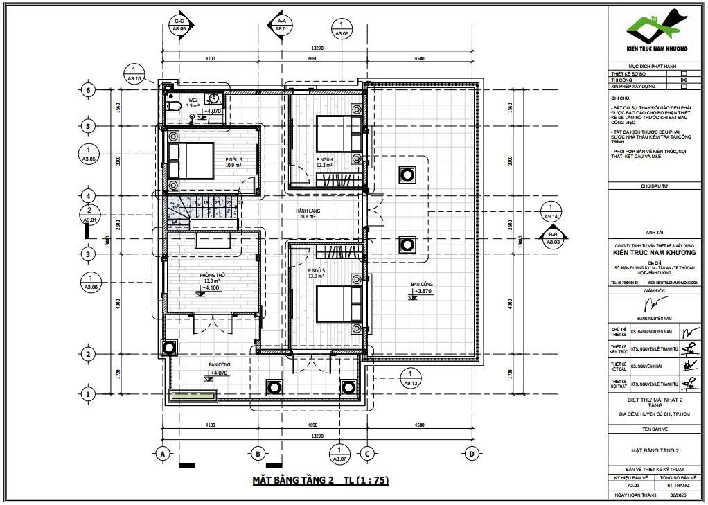 Thiết kế mặt bằng