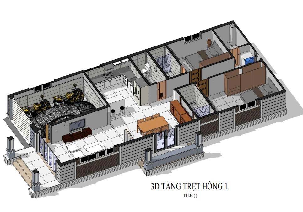 Thiết kế mặt bằng 3d