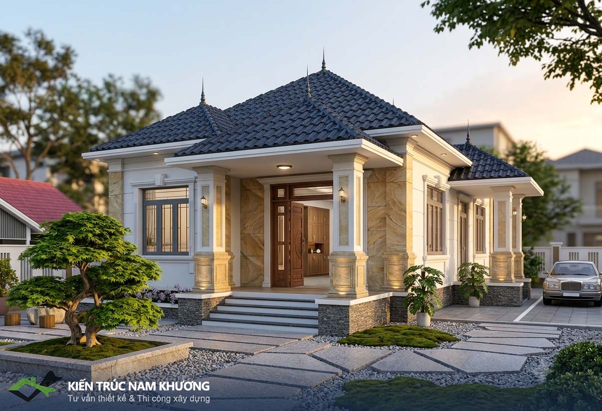 Mẫu Thiết Kế Nhà Mái Nhật Đẹp 