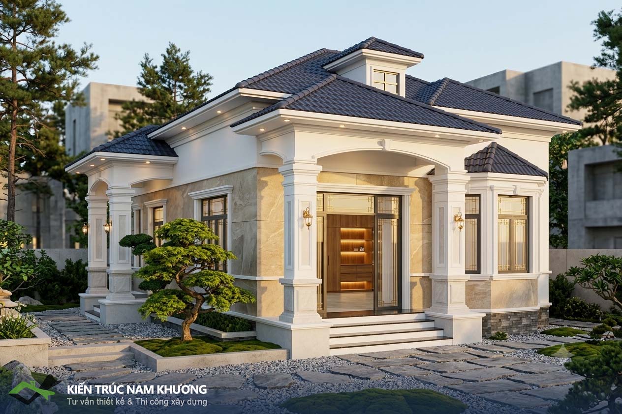Mẫu Thiết Kế Nhà Mái Nhật Đẹp 