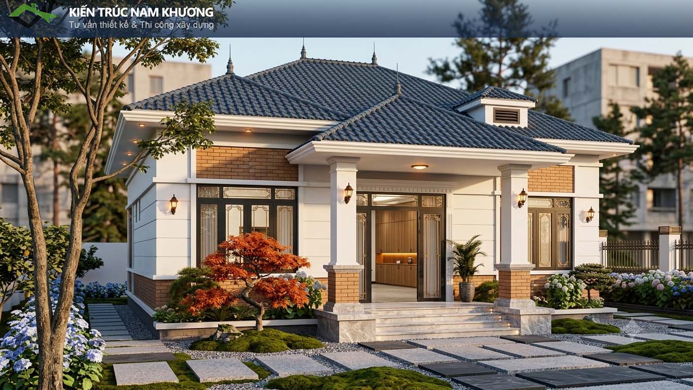 Mẫu Thiết Kế Nhà Mái Nhật Đẹp 