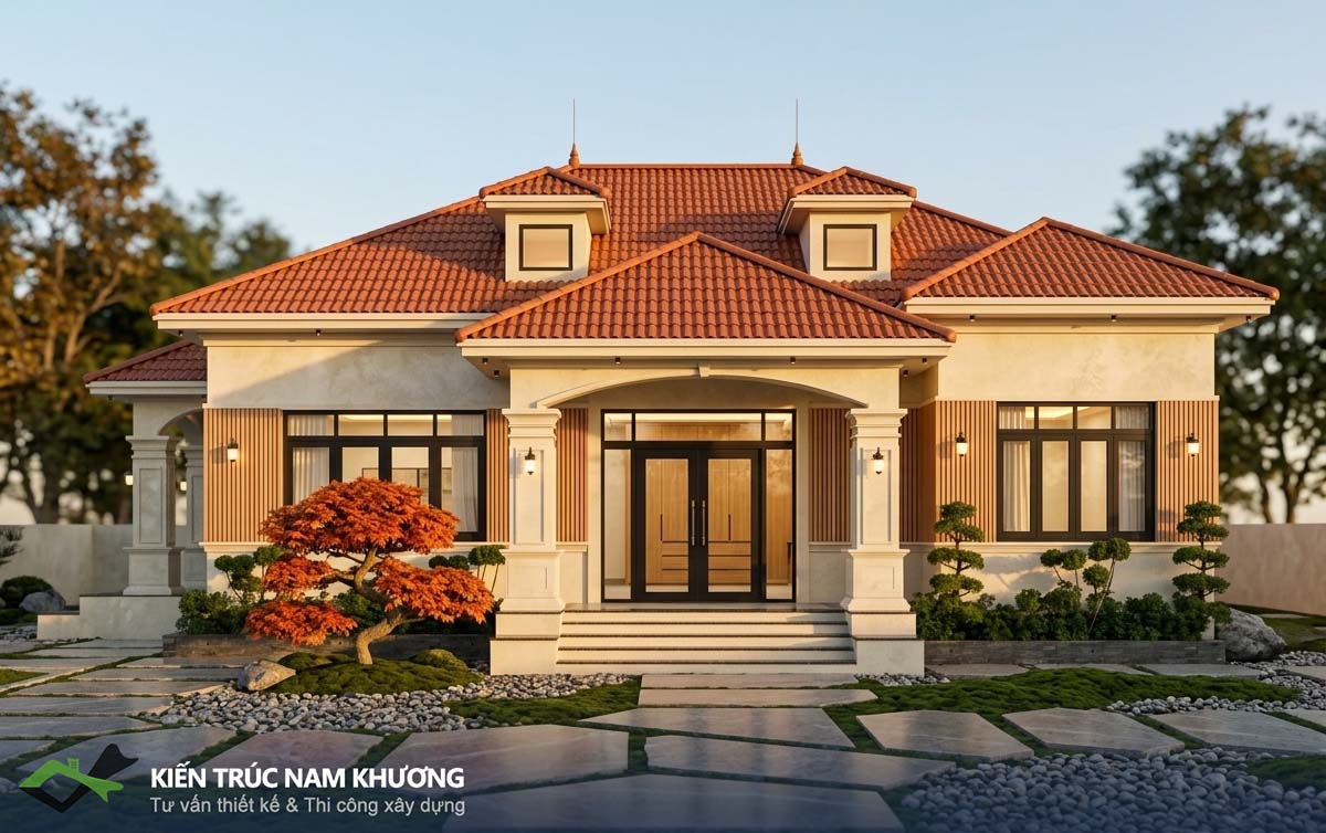 Mẫu Thiết Kế Nhà Mái Nhật Đẹp 