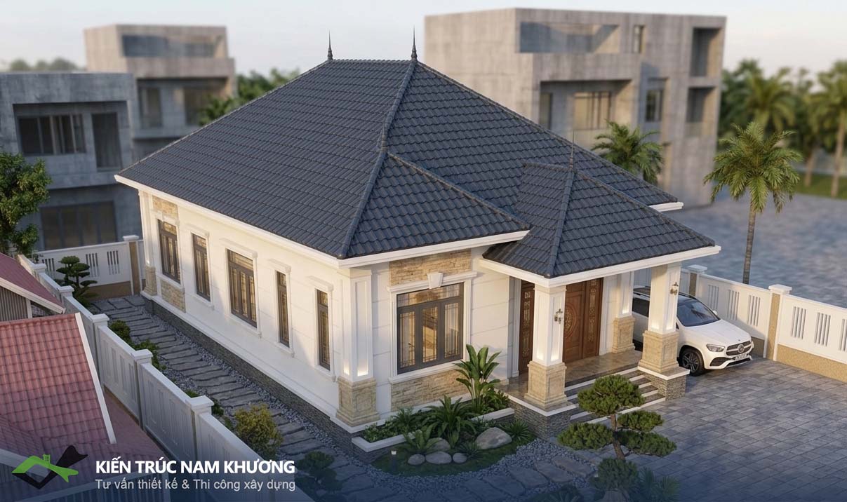 Mẫu Thiết Kế Nhà Mái Nhật Đẹp 