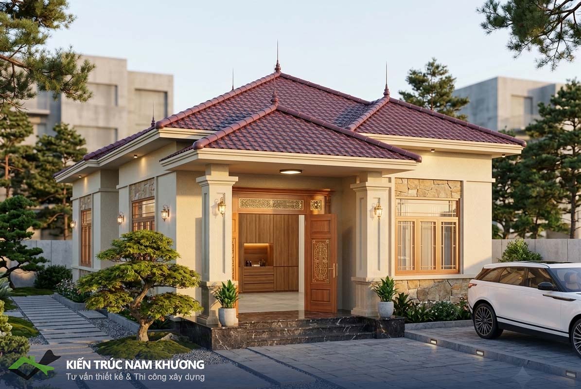Mẫu Thiết Kế Nhà Mái Nhật Đẹp 