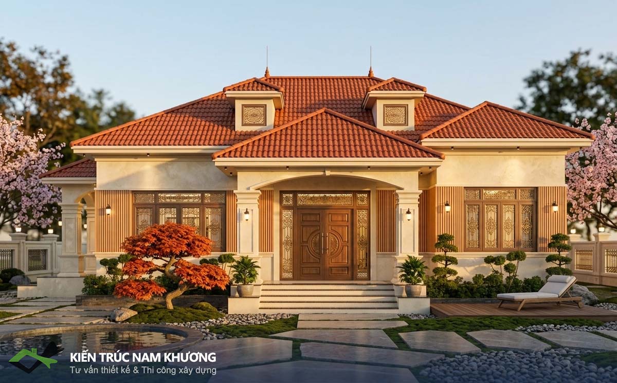 Mẫu Thiết Kế Nhà Mái Nhật Đẹp 