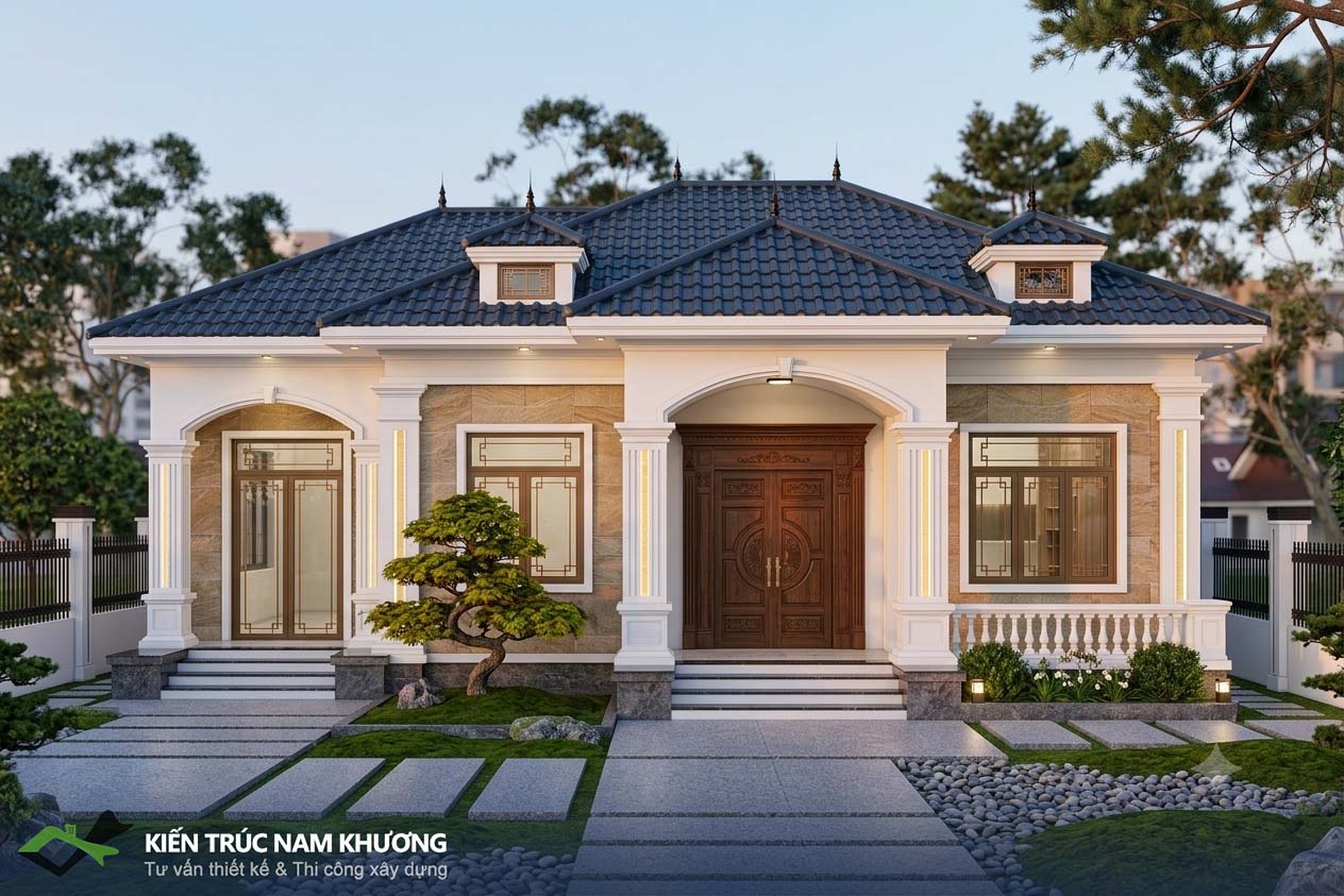 Mẫu Thiết Kế Nhà Mái Nhật Đẹp 