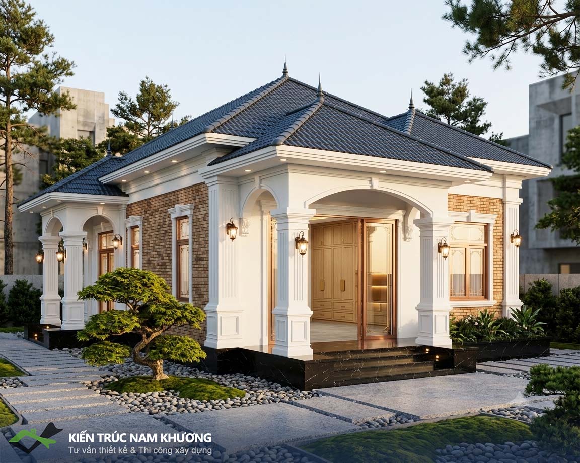 Mẫu Thiết Kế Nhà Mái Nhật Đẹp 