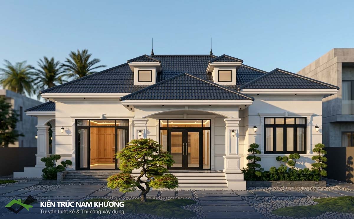 Mẫu Thiết Kế Nhà Mái Nhật Đẹp 