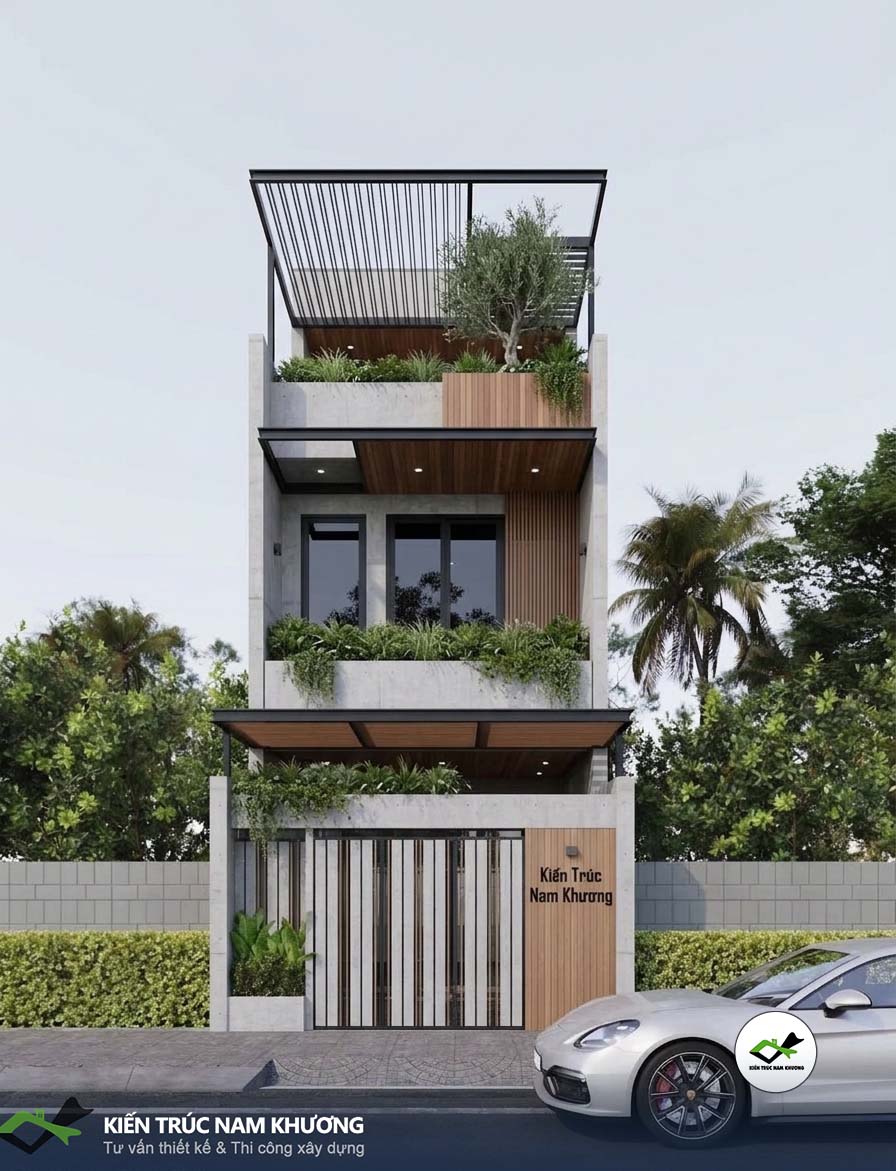 Top 8 Mẫu Nhà Phố 3 Tầng Hiện Đại Đẹp Nhất | Kiến Trúc Nam Khương top 8 mau nha pho 3 tang hien dai dep nhat kien truc nam khuong