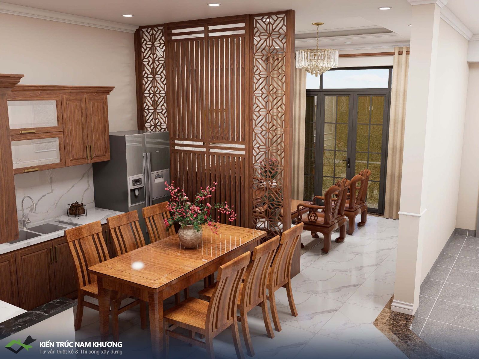 Thiết kế nội thất phòng bếp