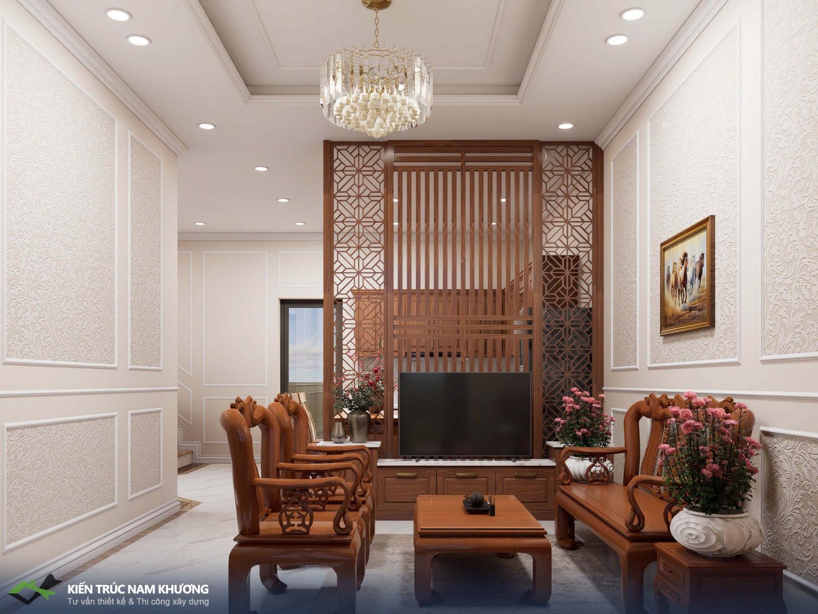 Thiết kế nội thất nhà phố