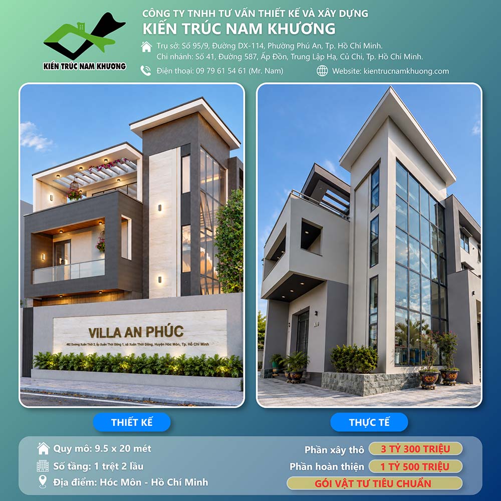 Thiết kế và thi công trọn gói