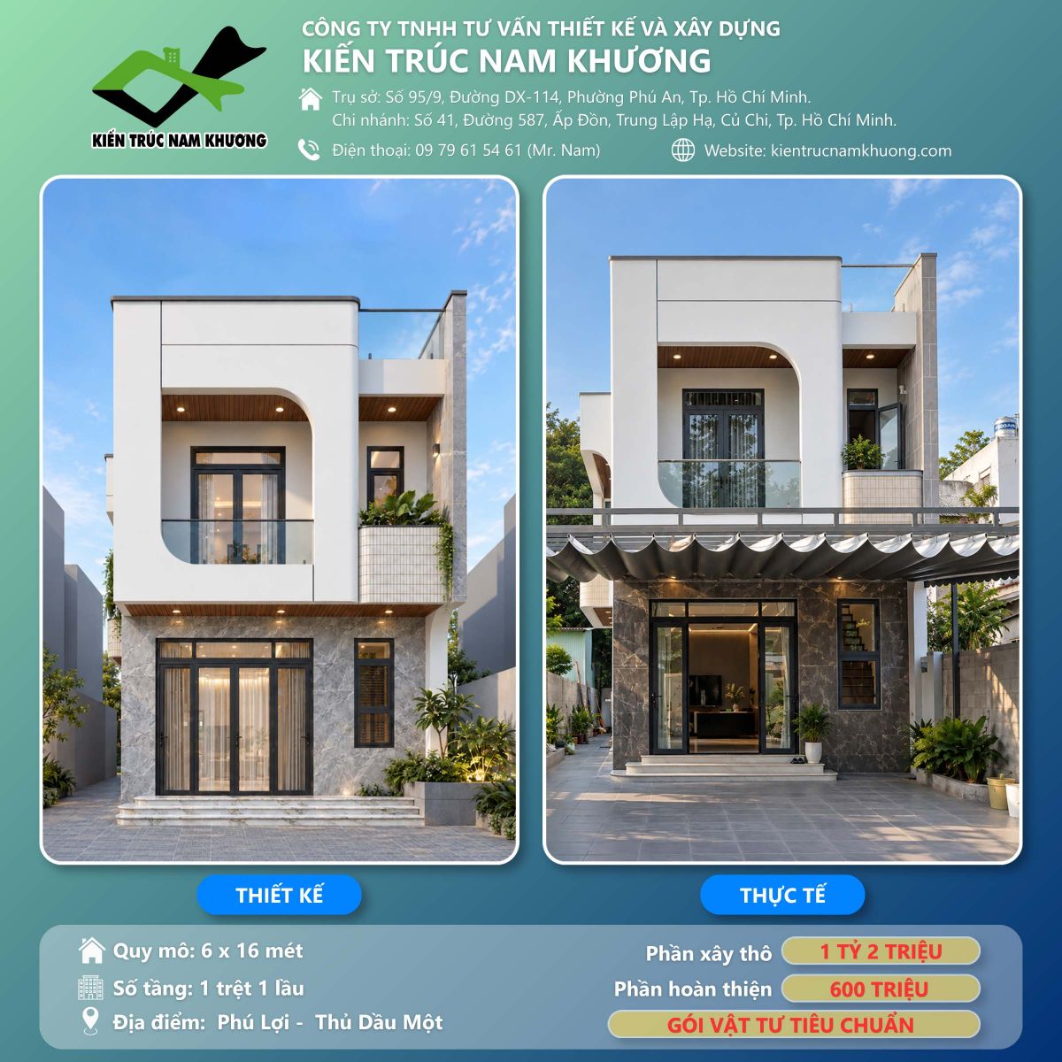 Thiết kế và thi công nhà ở