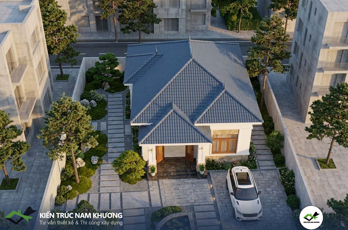 Mẫu Thiết Kế Nhà Mái Nhật Đẹp