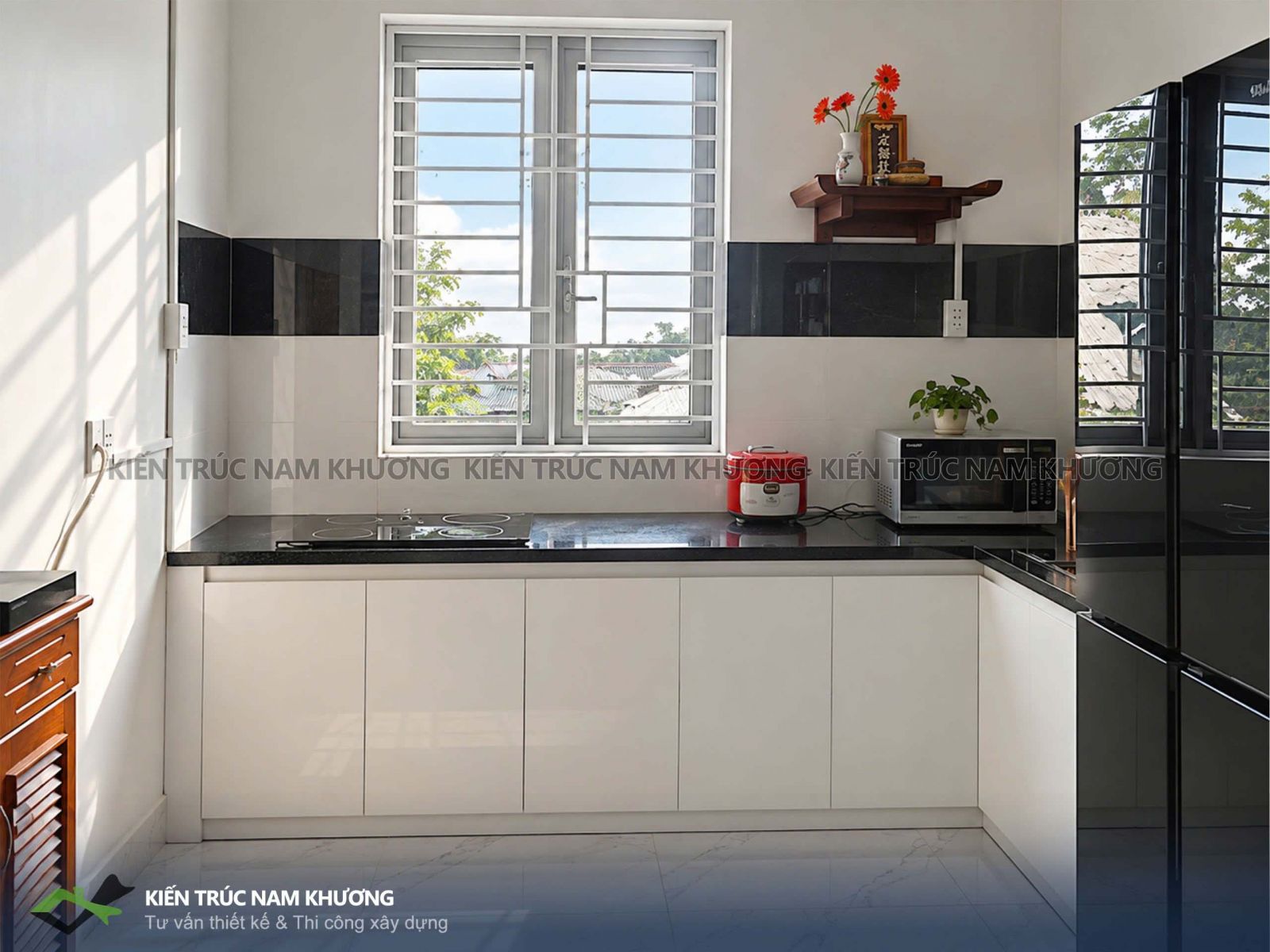 thi công nhà phố 4x16