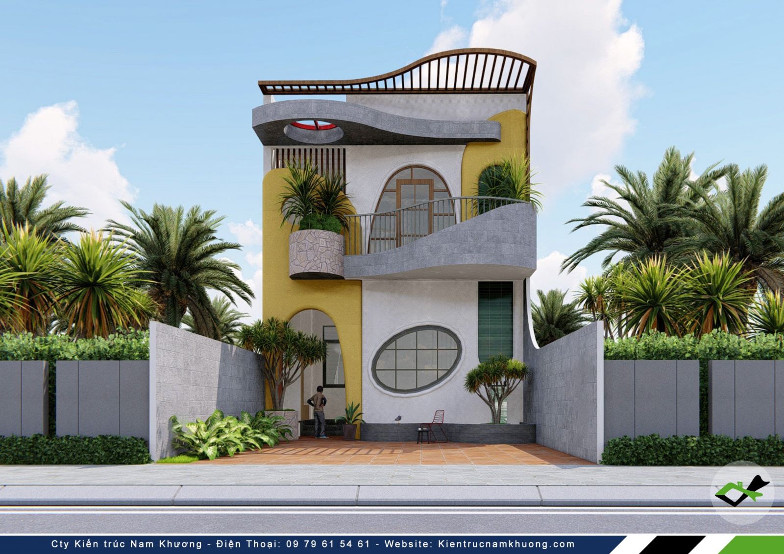 thiết kế mặt tiền nhà 